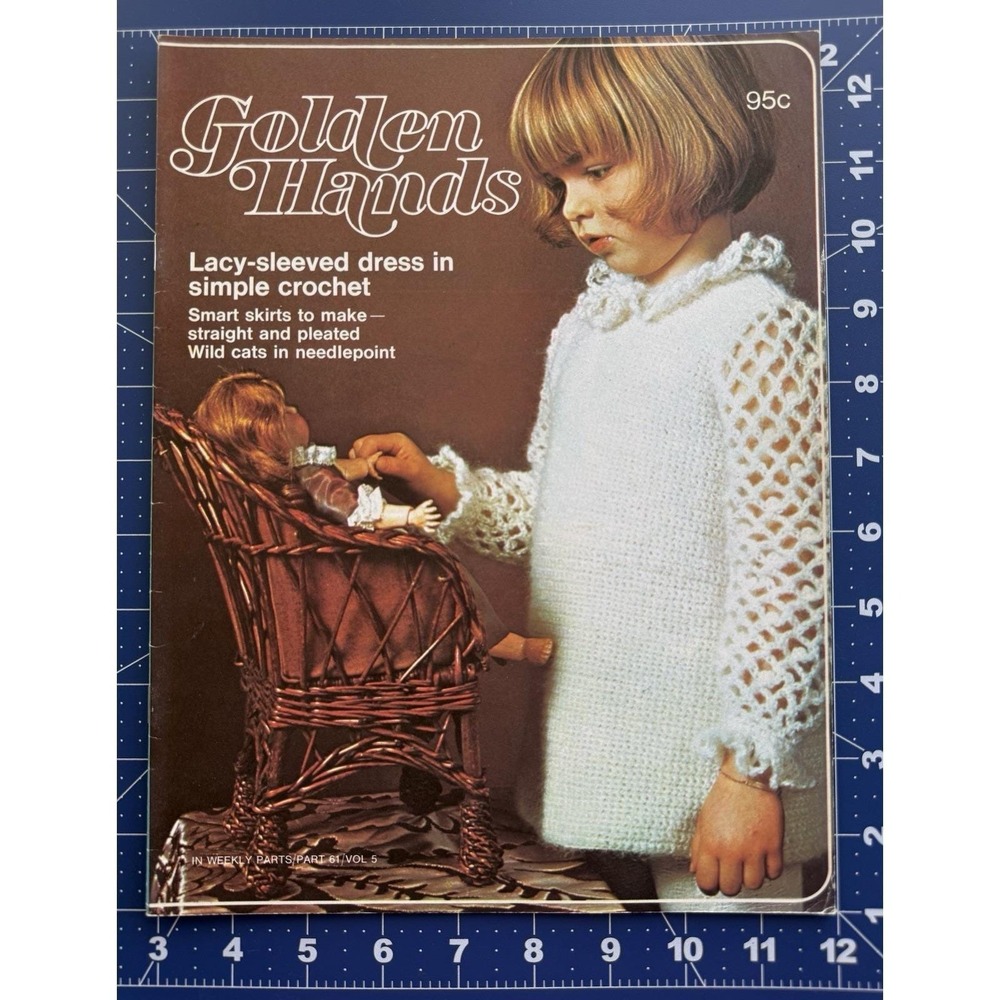 GOLDEN HANDS‎ MAGAZINE Part 61 Volume 5 ~ Multiple Sewing Projects ~ Vintage